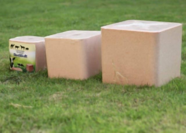 Compressed rock salt